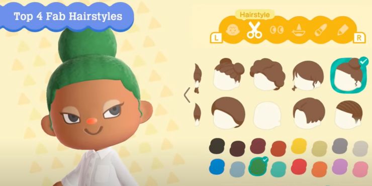 Full Hairstyles list  Animal Crossing New Horizons guide  Polygon