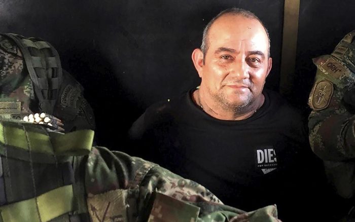 Capturan a ‘Otoniel’, principal narcotraficante de Colombia y líder del Clan del Golfo