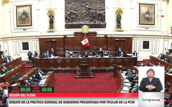 Video: Fallece Congresista del Perú en pleno debate sobre el gabinete de Pedro Castillo