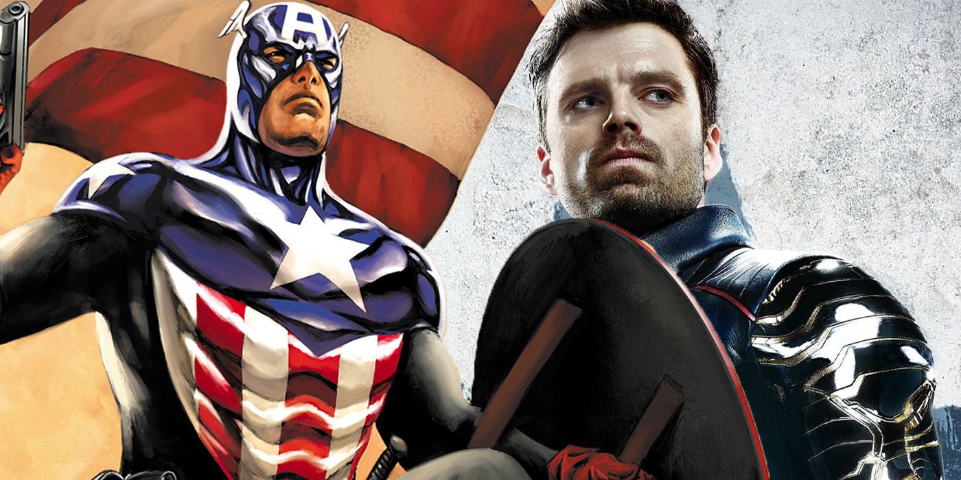 Bucky Barnes acaba de vestirse como Capitán América (con un nuevo escudo)