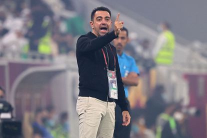 Xavi Hernández, durante un partido del Al-Sadd.