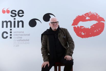 Malcolm McDowell, este sábado en Valladolid.