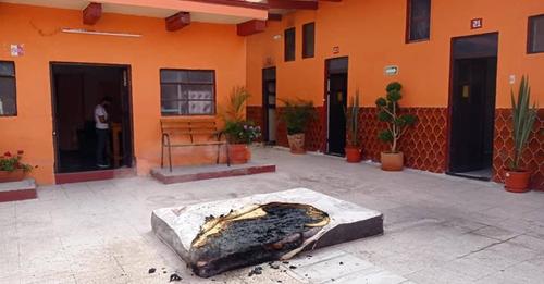 Intentó incendiar un hotel en Querétaro, detienen a desquiciado sujeto