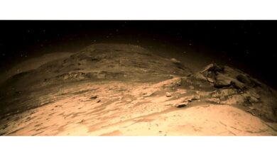 La curiosidad mira hacia una montaña marciana en la nueva foto de un rover