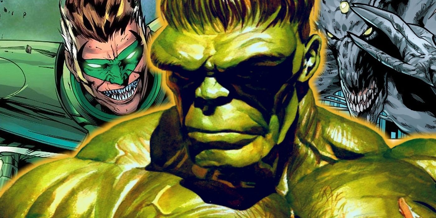 La forma más oscura de Hulk sería una increíble linterna verde