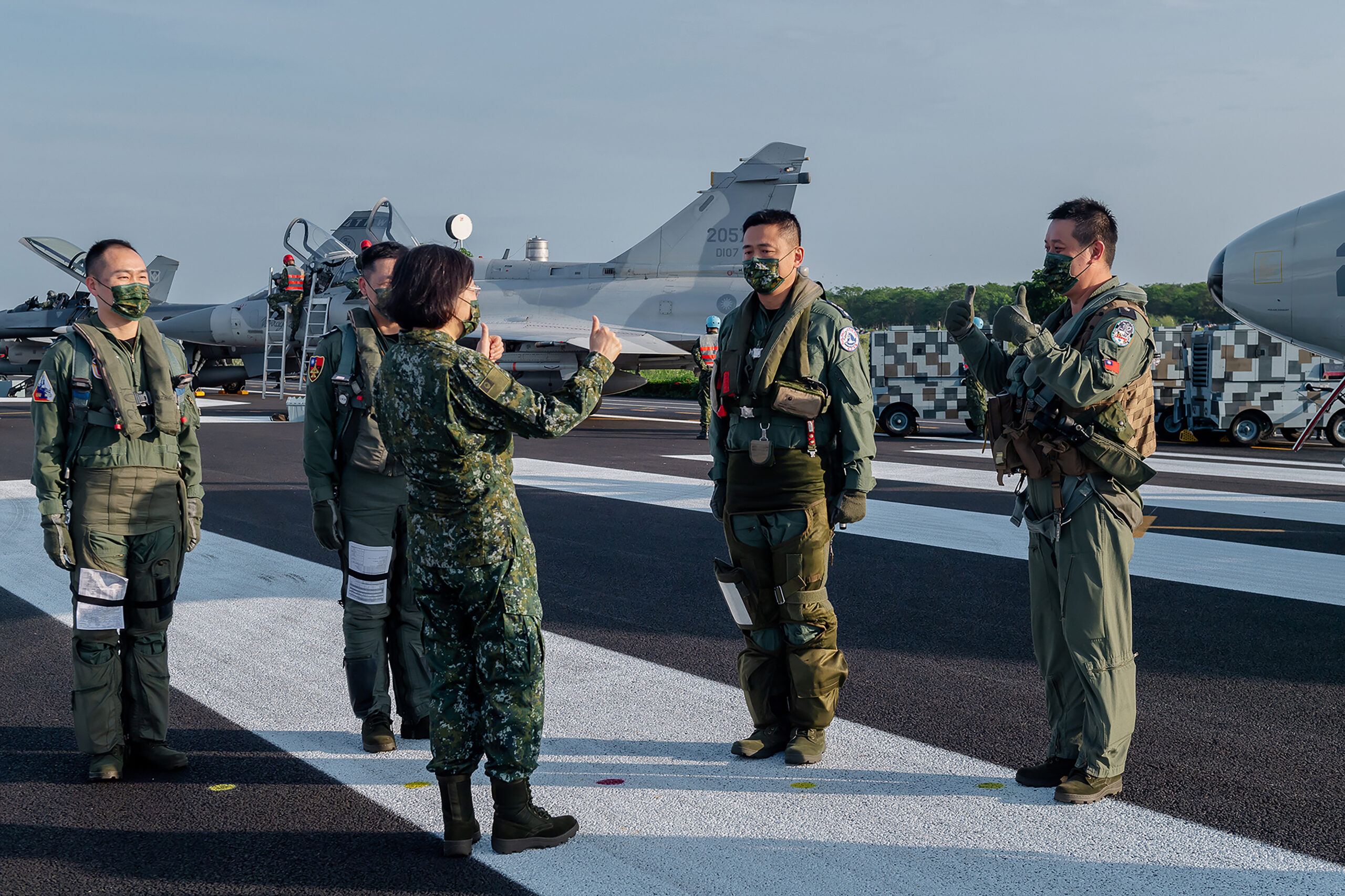 La presidenta de Taiwán reconoce la presencia de militares de EE UU en la isla