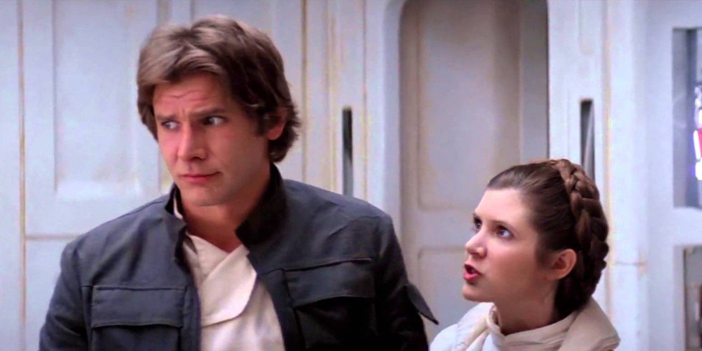 La princesa Leia se convirtió en Han Solo una vez que fue congelado en carbonita