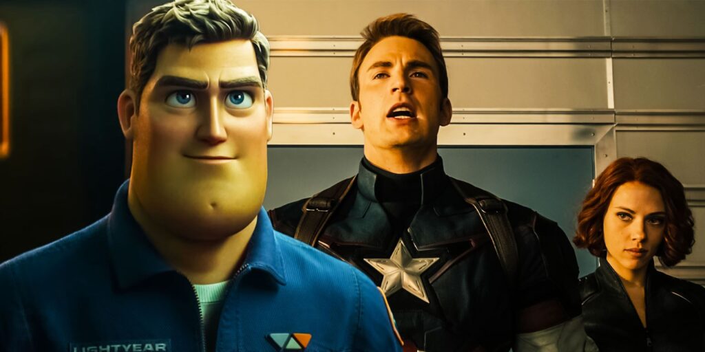 Lightyear continúa con un chiste sobre los Vengadores de Chris Evans