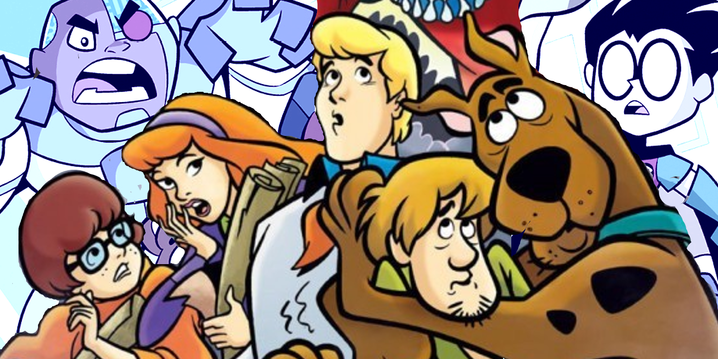 Los Jóvenes Titanes se convierten en Scooby Gang en un divertido fan art