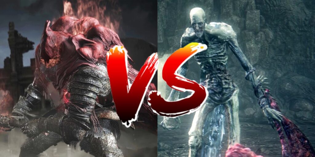 Los jefes finales de los DLC de Dark Souls 3 y Bloodborne luchan entre sí en un nuevo modo