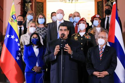 Nicolás Maduro, el pasado jueves en Caracas (Venezuela).
