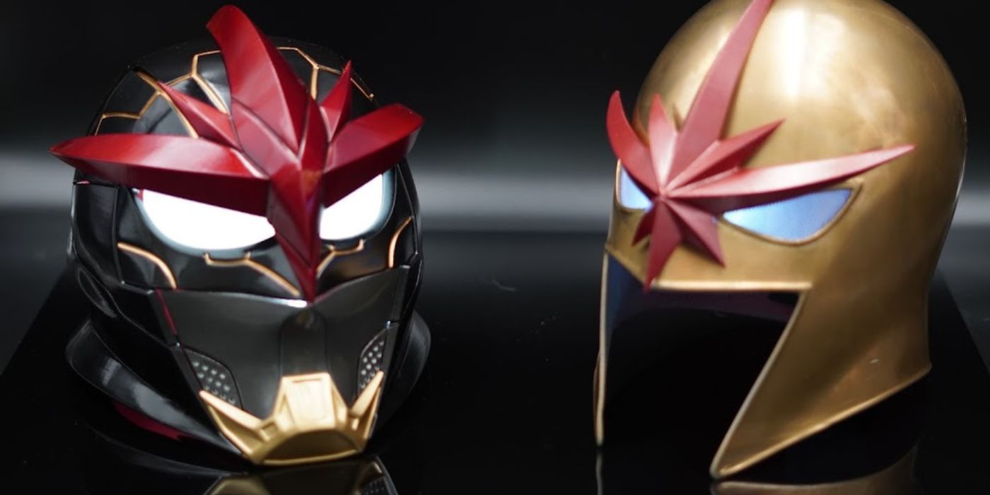 Marvel Fan crea cascos Nova Corps con precisión de cómic |