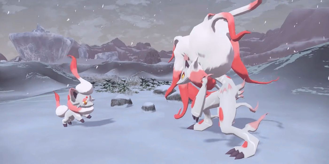 Pokémon Legends: Arceus tiene nuevos orígenes inquietantes para Zorua y Zoroark