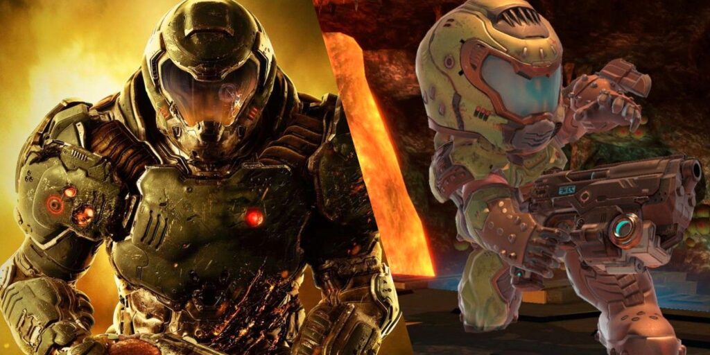 Smash Bros .: ¿Por qué Doom Slayer es solo un disfraz de Mii?