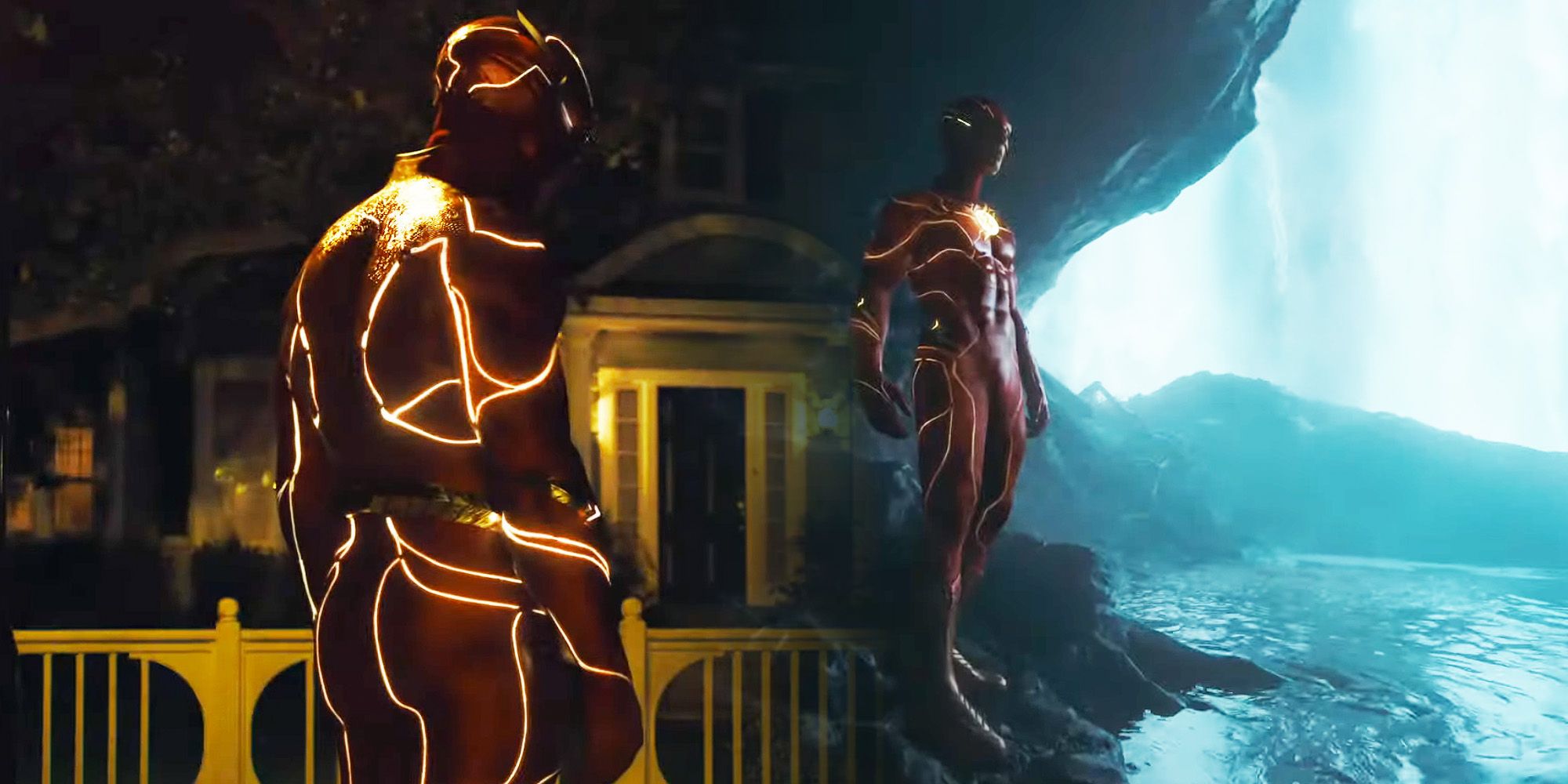 The Flash: Vista completa del disfraz de Ezra Miller |