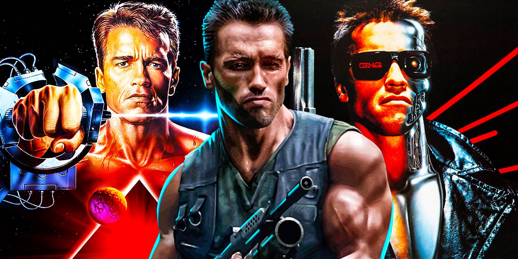 Todas las películas de ciencia ficción de Arnold Schwarzenegger clasificadas de peor a mejor