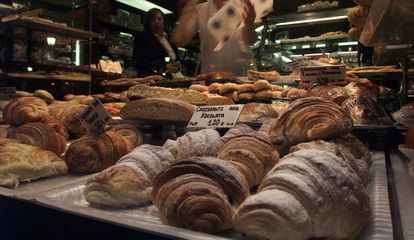 Dulces en una pastelería de Barcelona.