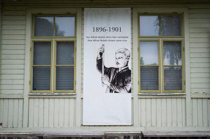 El laboratorio del Alfred Nobel, donde hizo sus experimentos, en Karlskoga (Suecia).