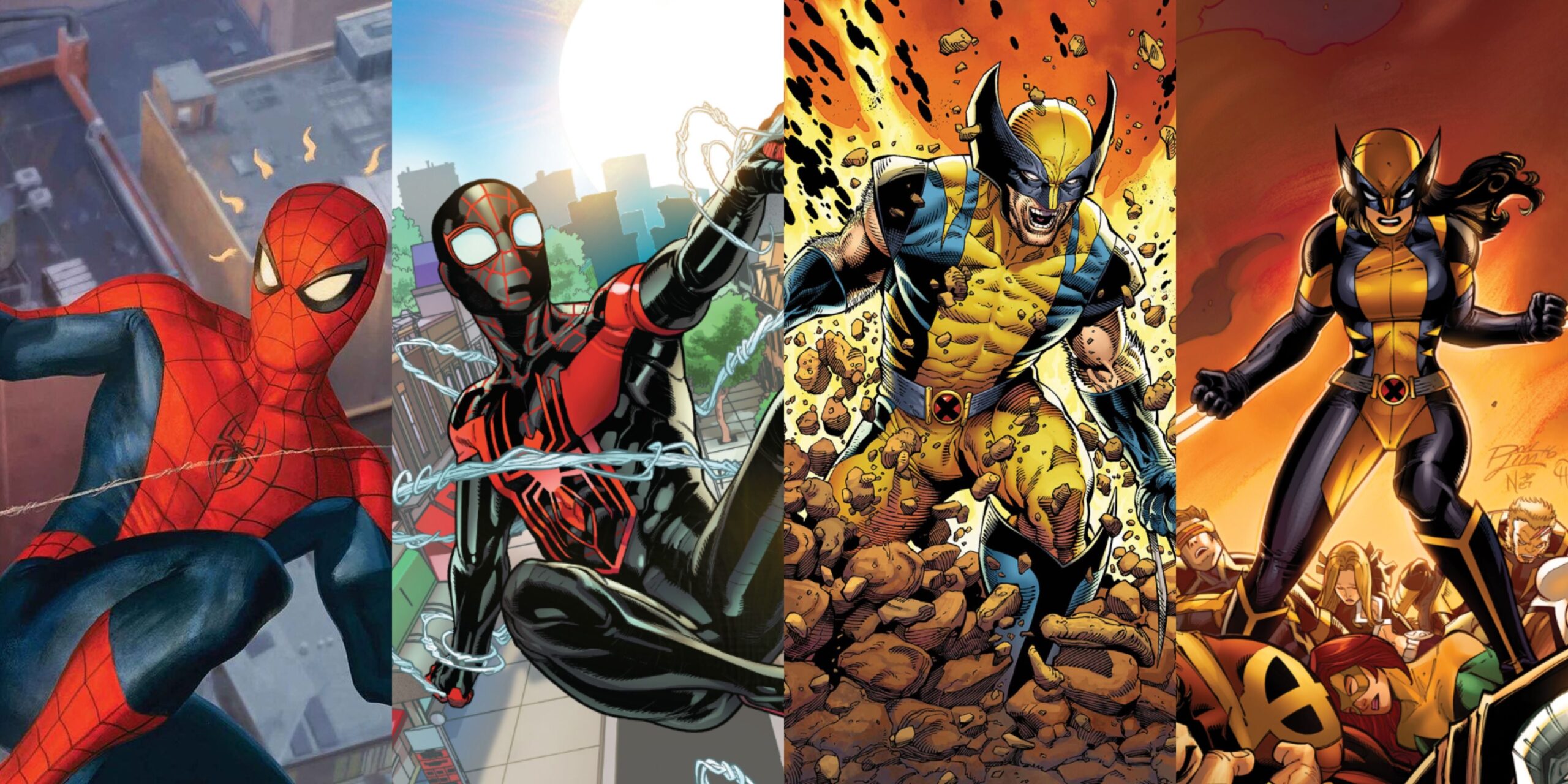 10 héroes clásicos de Marvel y sus homólogos modernos