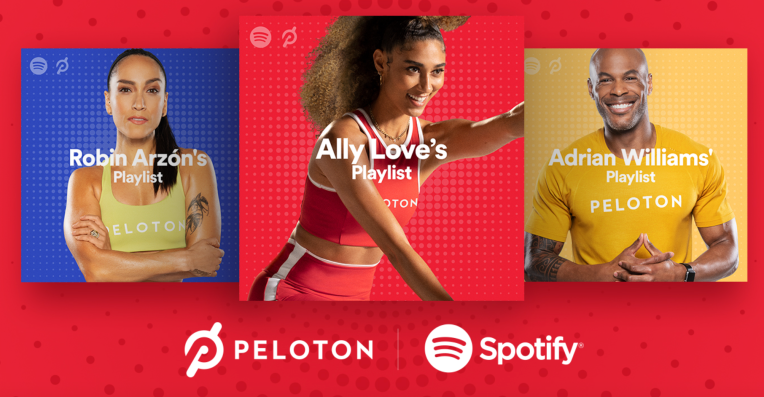 Spotify se asocia con Peloton para lanzar nuevas listas de reproducción incluidas en su Workout Hub