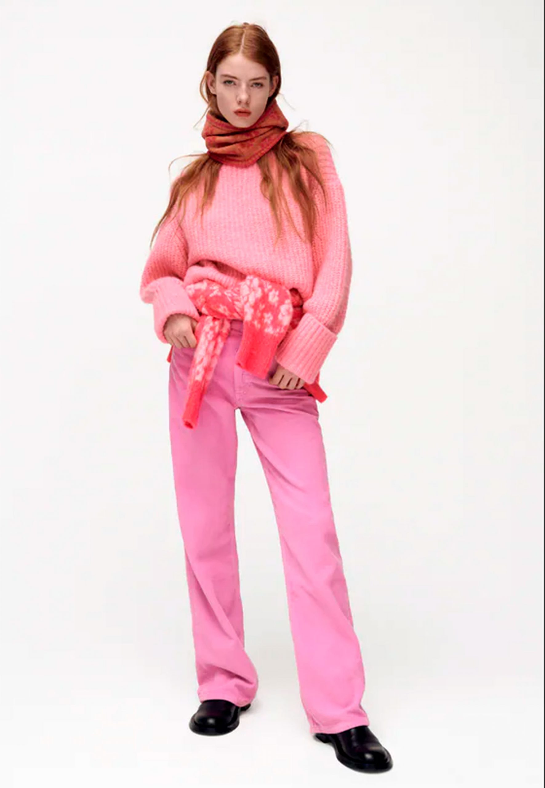 Pantalón rosa de Zara / Zara
