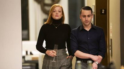 Sarah Snook y Kieran Culkin en un instante de la segunda temporada de 'Succession'