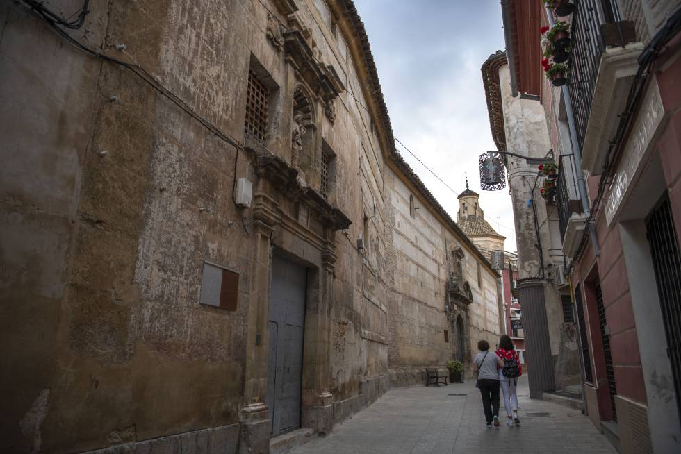 Exterior del convento de las Madres Carmelitas, en Caravaca de la Cruz (Región de Murcia).