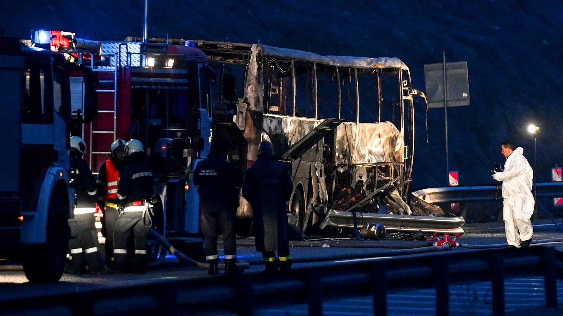 Accidente de autobús deja al menos 45 muertos en Bulgaria