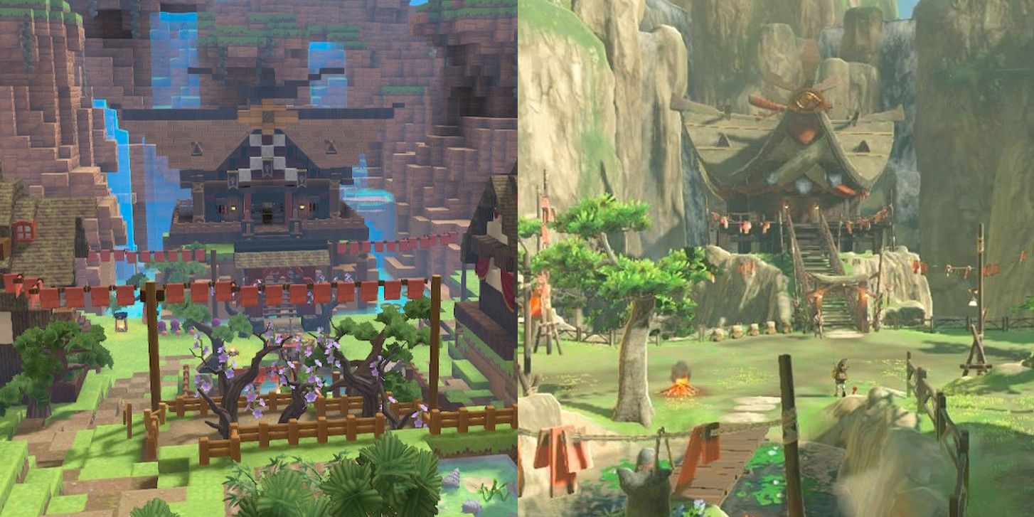 Aliento de los pueblos salvajes recreados por Dragon Quest Builders 2 jugadores