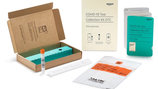 Amazon ahora está vendiendo sus propios kits de prueba COVID-19 por $ 39.99 en los EE. UU.