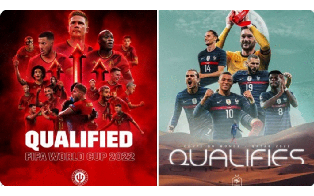 Apartan Francia y Bélgica su lugar en la Copa del Mundo Catar 2022 | Video