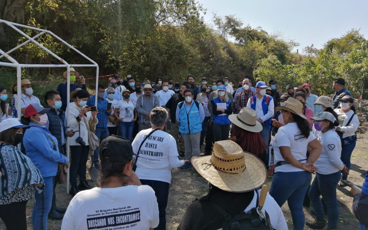 Brigada Nacional de Búsqueda de Personas Desaparecidas realiza segunda jornada de trabajo en Morelos