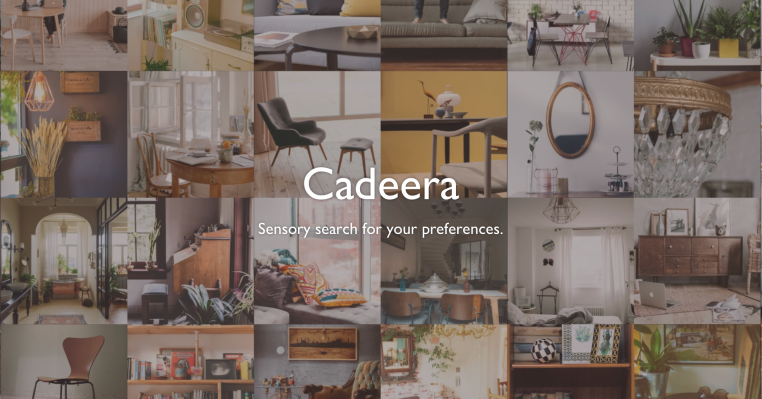 Cadeera está realizando una búsqueda visual de inteligencia artificial para la decoración del hogar
