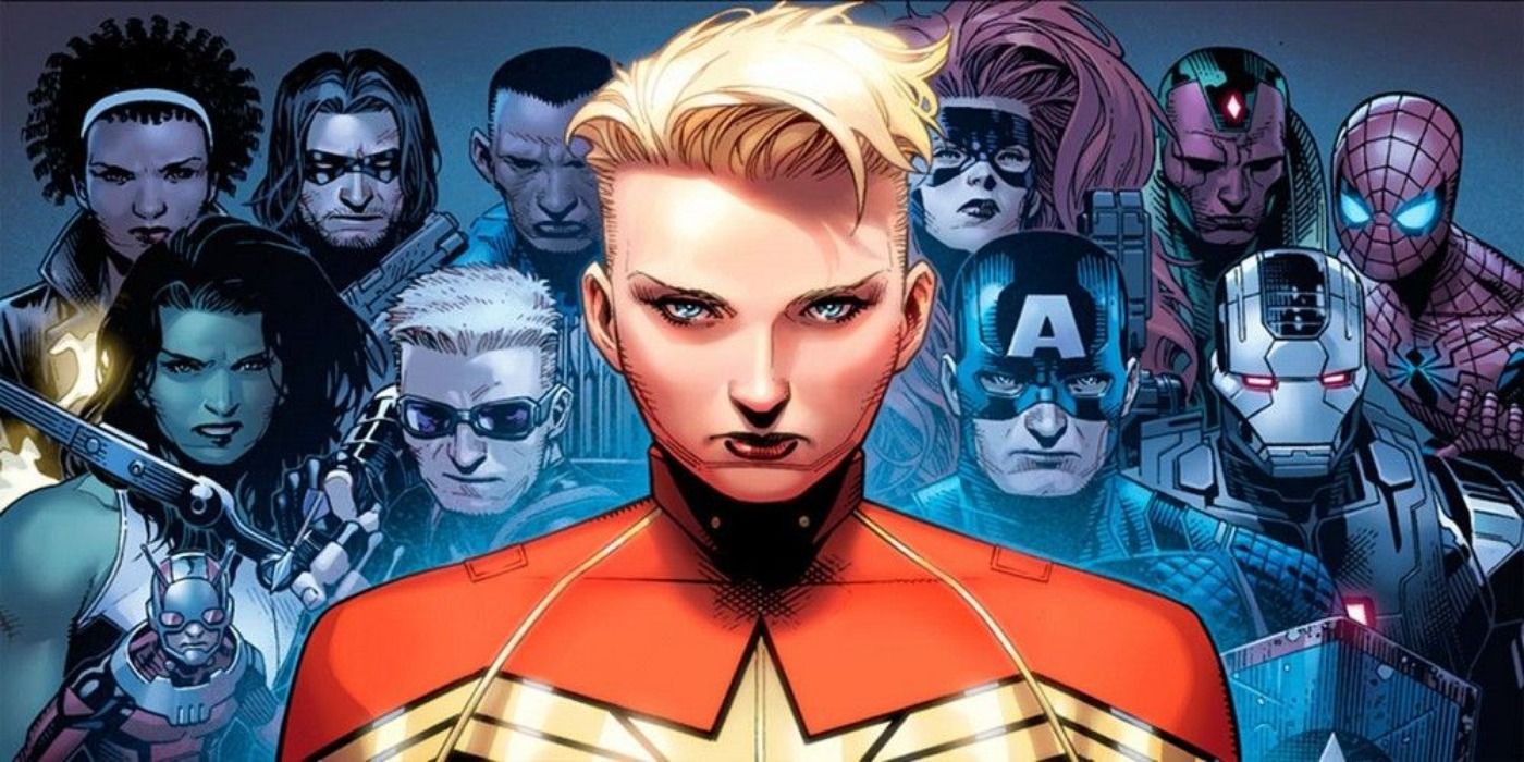 Captain Marvel está lista para ir a la guerra con Iron Man (otra vez)