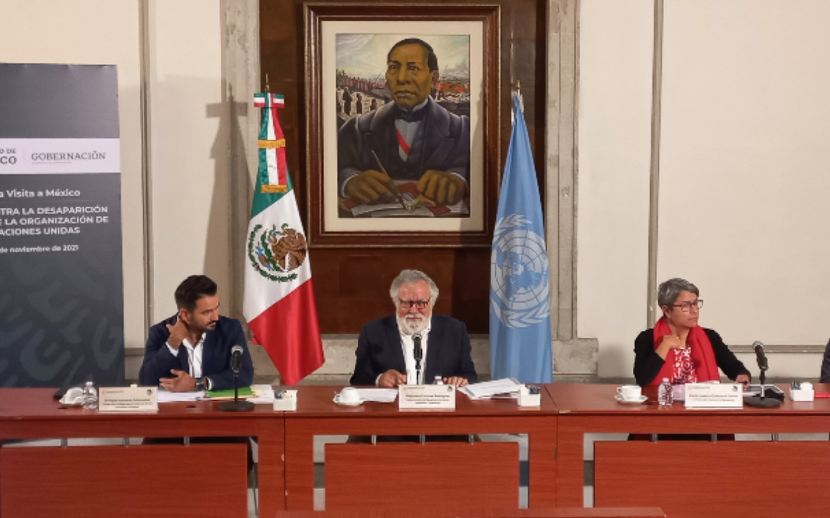 Comité contra la Desaparición Forzada de la ONU inicia visita de trabajo en México