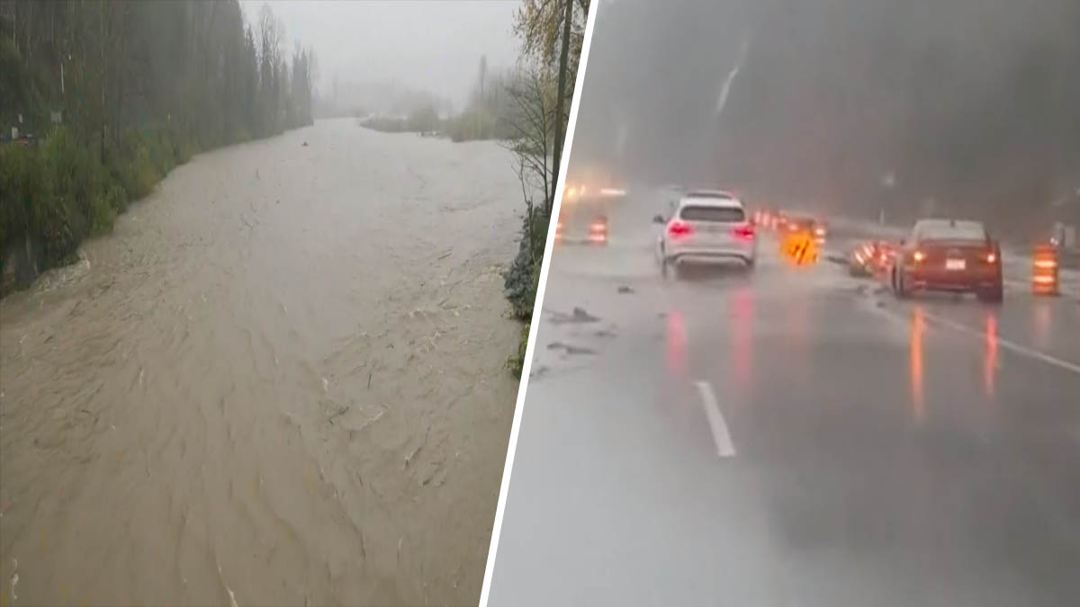 Deslizamientos de tierra por las fuertes lluvias en Canadá dejan una persona muerta