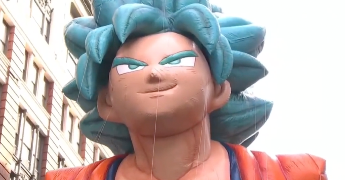 Dragon Ball se apodera de las redes sociales con el globo del desfile de Acción de Gracias de Goku
