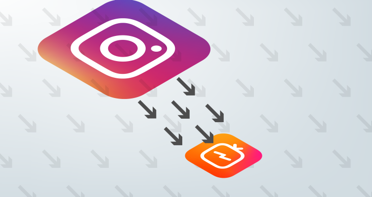 El carrusel de IGTV canaliza el tráfico de feed de Instagram a videos enterrados