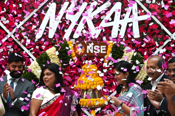 El comercio electrónico de moda indio Nykaa hace su debut en el mercado estelar