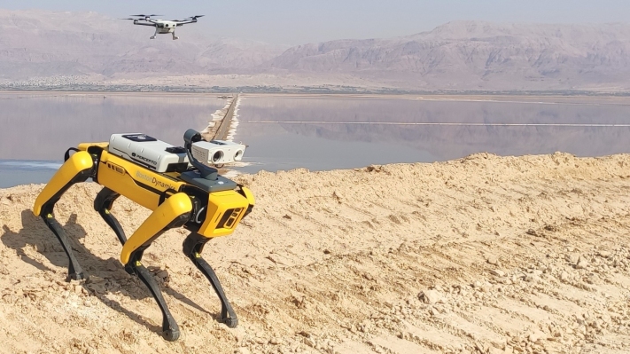 El fabricante de drones industriales Percepto recauda 45 millones de dólares y se integra con Spot de Boston Dynamics