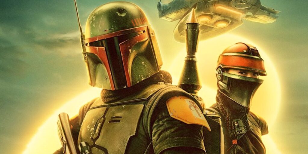 El póster del libro de Boba Fett muestra los trajes de batalla de Boba y Fennec Shand