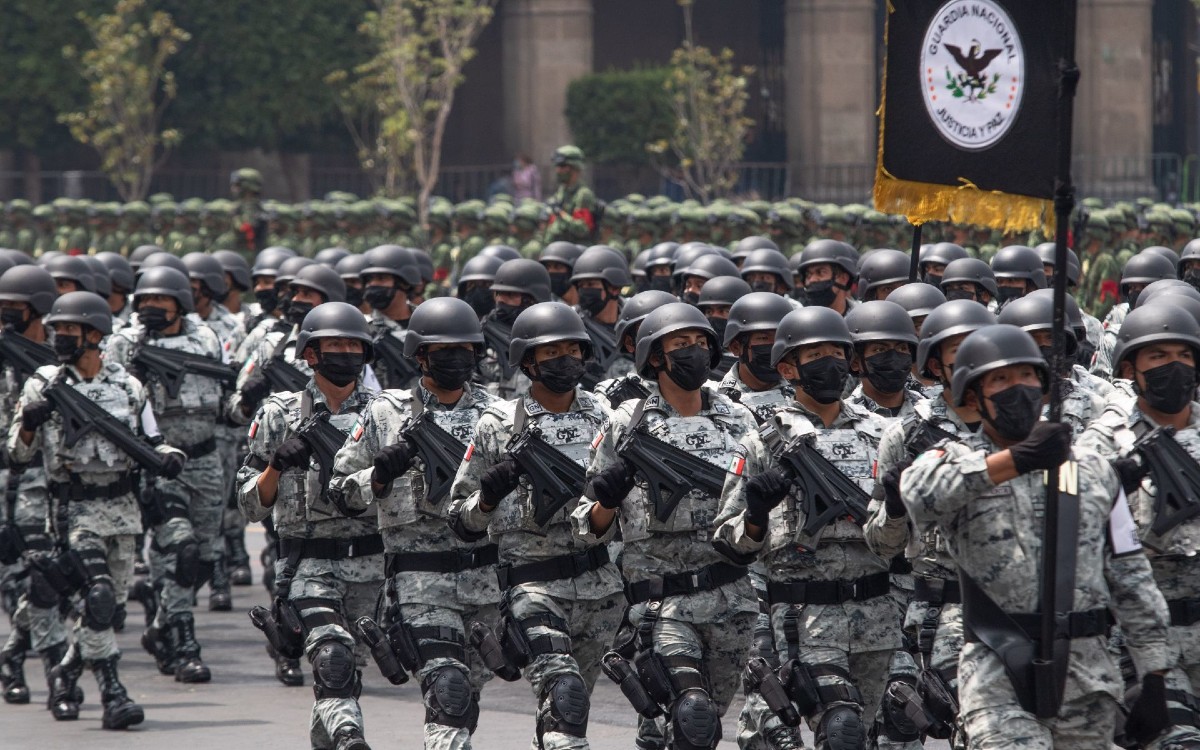 Guardia Nacional: 76% de sus elementos vienen de las fuerzas armadas