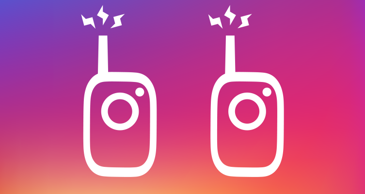 Instagram lanza mensajería de voz walkie-talkie