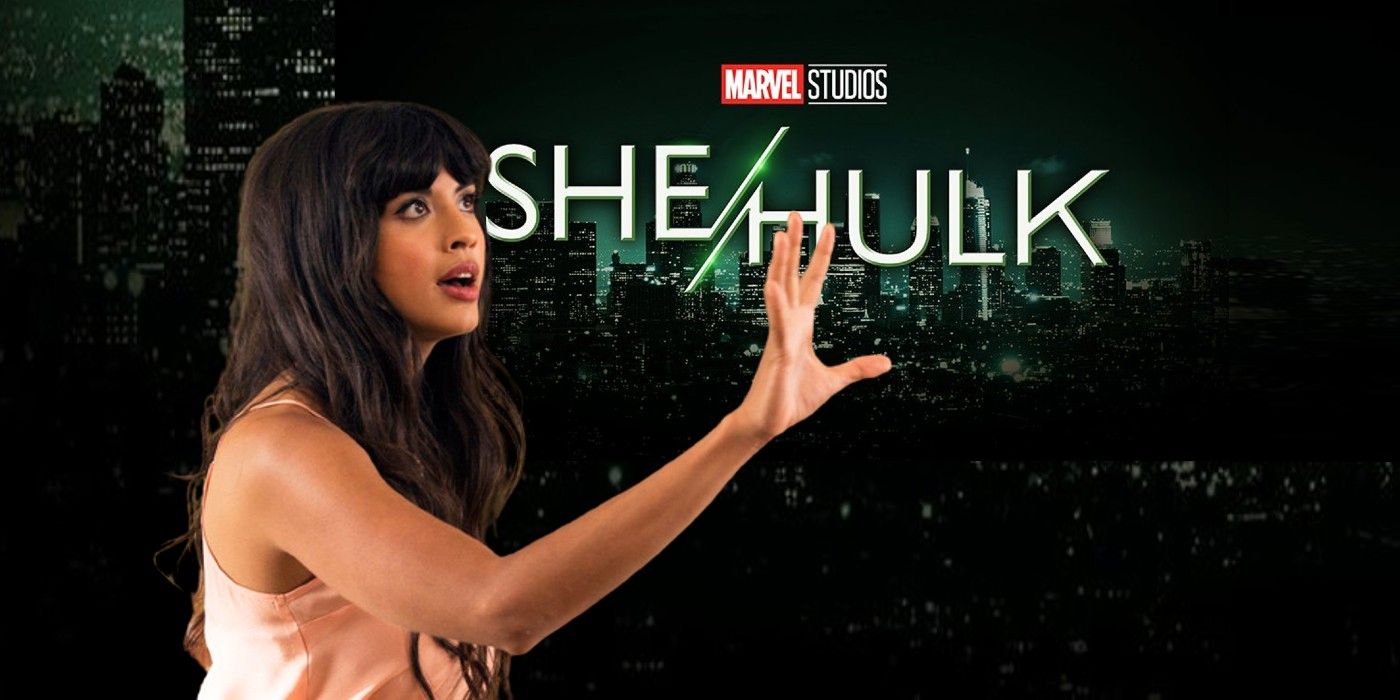Jameela Jamil de She-Hulk reacciona ante el logo oficial del programa