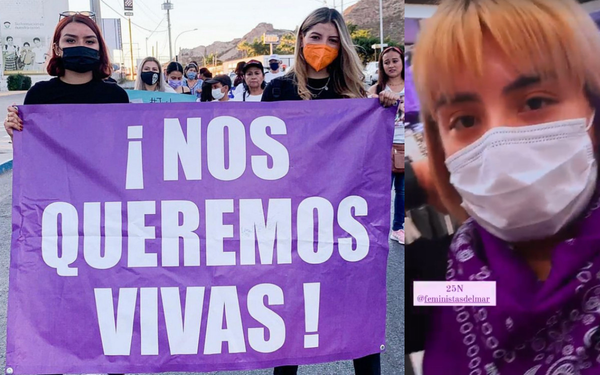 Joven feminista fue asesinada en el ataque de Guaymas; ‘nos queremos vivas’, era su demanda