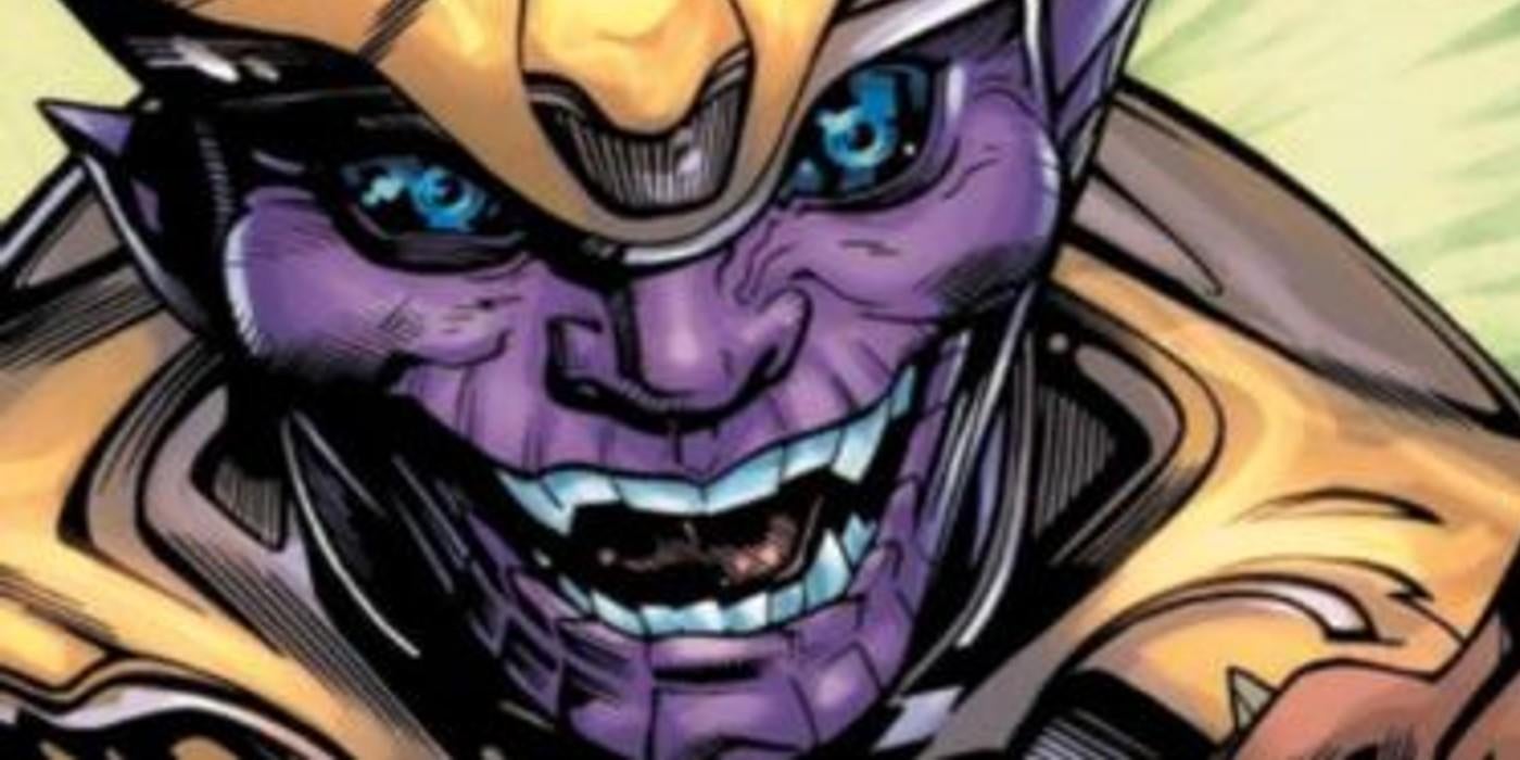 Kid Thanos pone su mirada asesina en los Vengadores