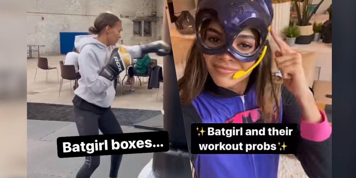 La estrella de Batgirl Leslie Grace se fortalece como superhéroe en un nuevo video de entrenamiento