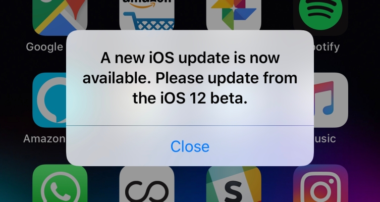 La nueva versión beta de iOS 12 de Apple corrige el molesto error de ‘actualizar’