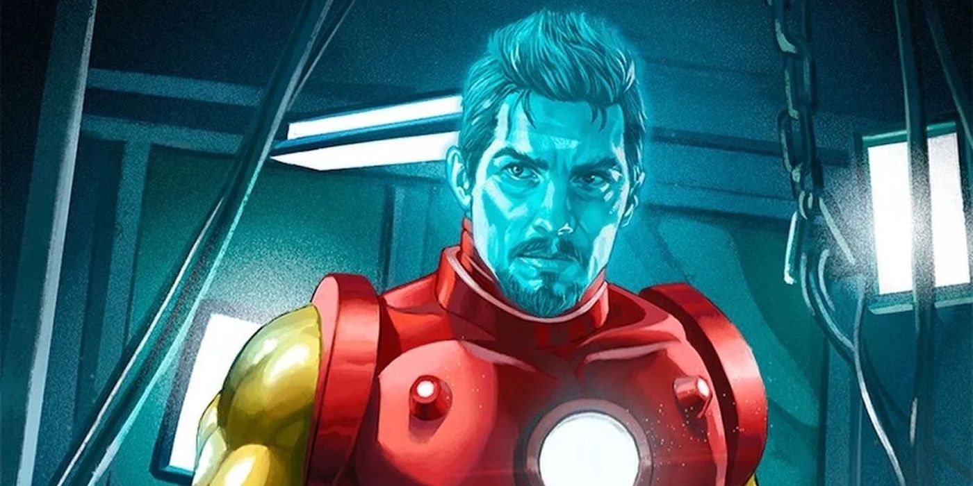 La piel de Iron Man de los Vengadores de Marvel convierte a Tony Stark en un holograma