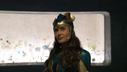 Salma Hayek, en una escena de 'Eternals'.